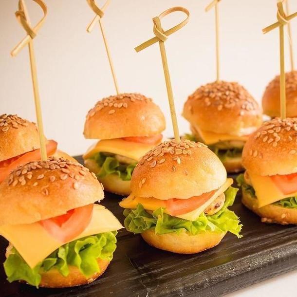 Мини бургеры Мини бургеры