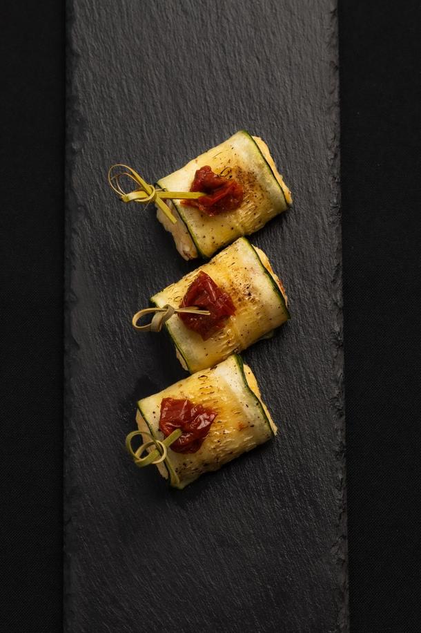 Рулетики из цукини Рулетики из цукини