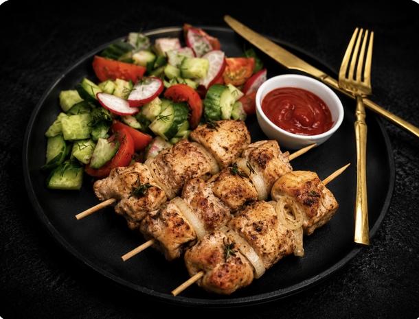 🐔 Шашлычок из филе цыпленка
