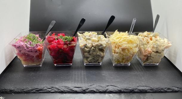 Сет из 25 салатов (5 наименований)