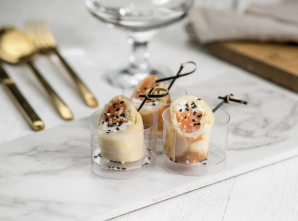 Рулетики с семгой Рулетики с семгой