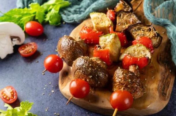 Мини-шашлычок из овощей Мини-шашлычок из овощей