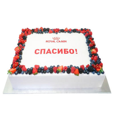 Торт корпоративный с лого