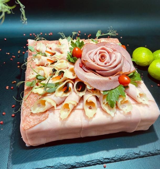 Мясной торт "Нежная индейка"