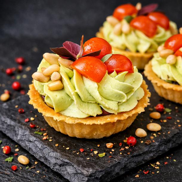 Тарталетка "Баклажан"