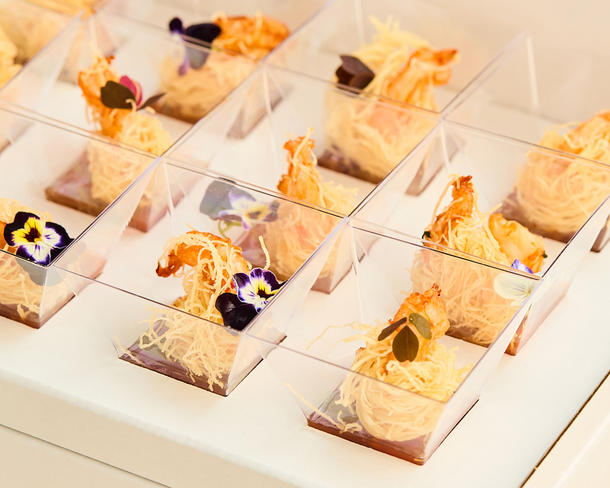 Бокс №33 Тигровая креветка в Катаифи