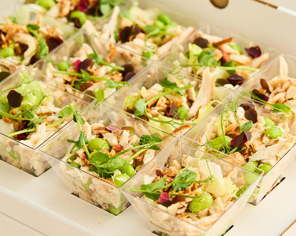 Бокс №6 Салат с зелеными бобами и курой