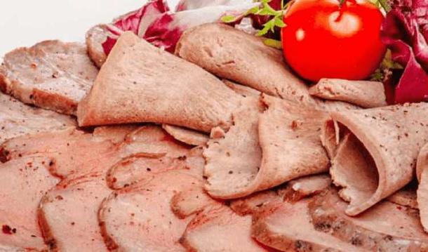 Буженина по домашнему c горчичным соусом