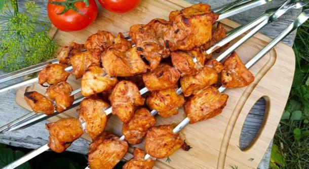 Шашлык из курицы