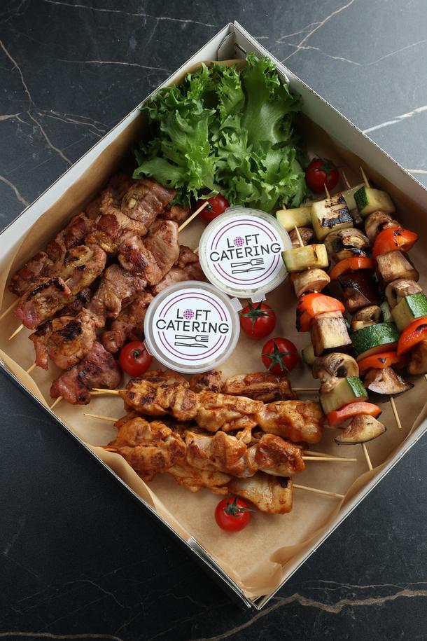 Бокс " Мясные шашлычки" L Бокс " Мясные шашлычки" L