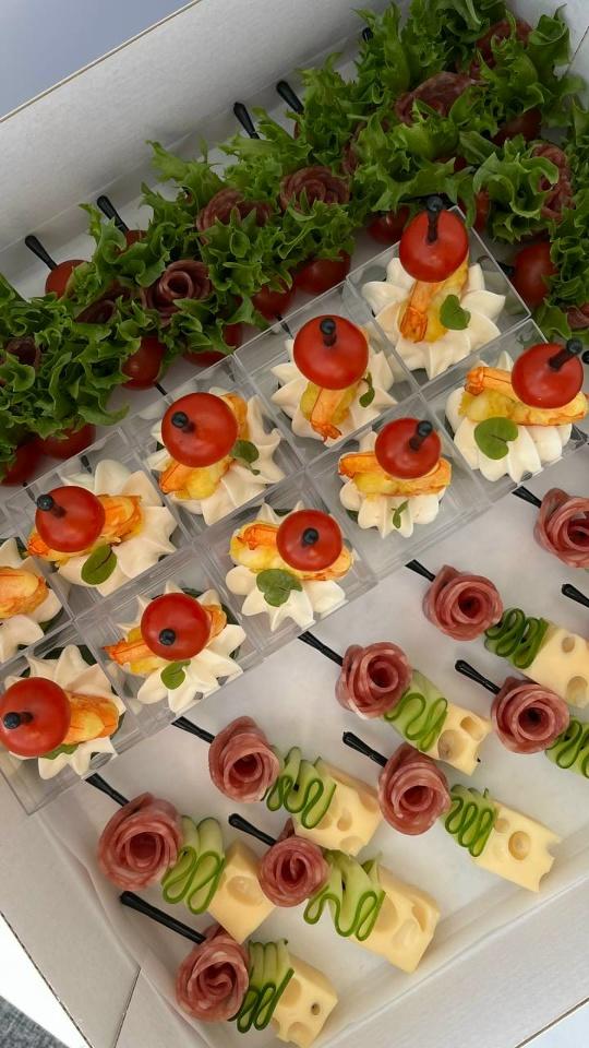 Бокс канапе Трио 30 шт Бокс канапе Трио 30 шт