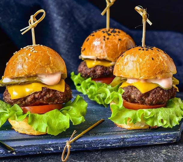 Мини бургер 120 гр Мини бургер 120 гр