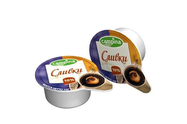 Сливки порционные 10 гр Сливки порционные 10 гр