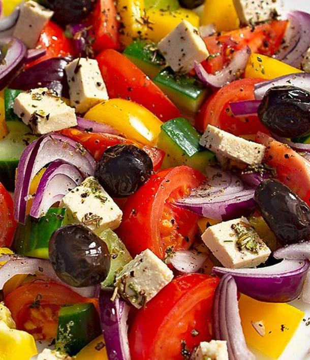 Греческий салат-мини Греческий салат-мини