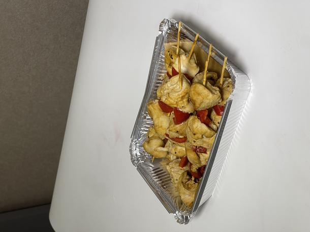 Шашлык куриный 500гр (5 шпажек)