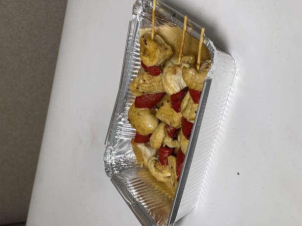 Свиной шашлык 500гр (5 шпажек)