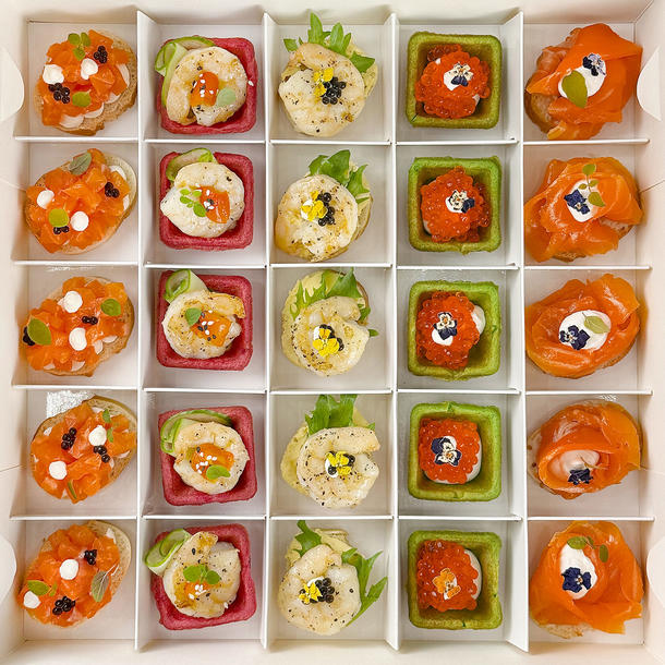 Фуршетный бокс № 2 Канапе рыбные