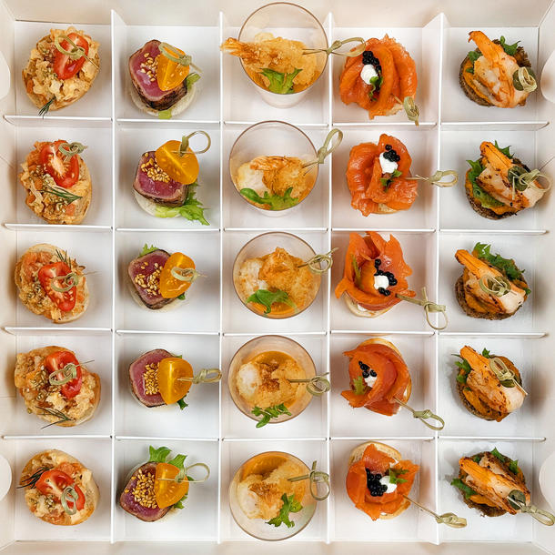 Фуршетный бокс № 15 Канапе рыбные