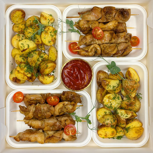 Фуршетный набор № 30 Куриные шашлычки