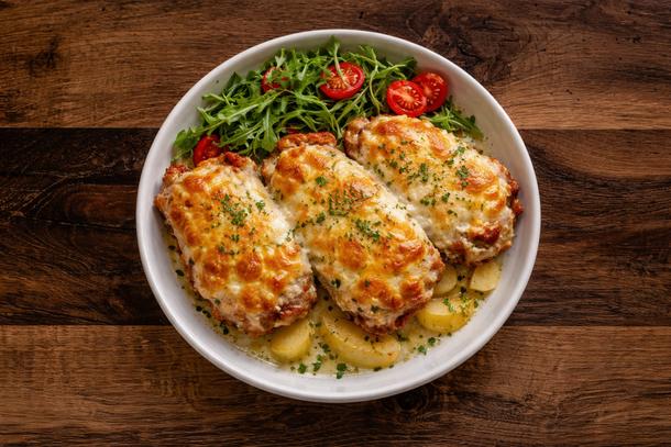 Мясо по-французски