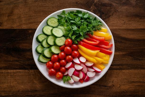 Свежие овощи