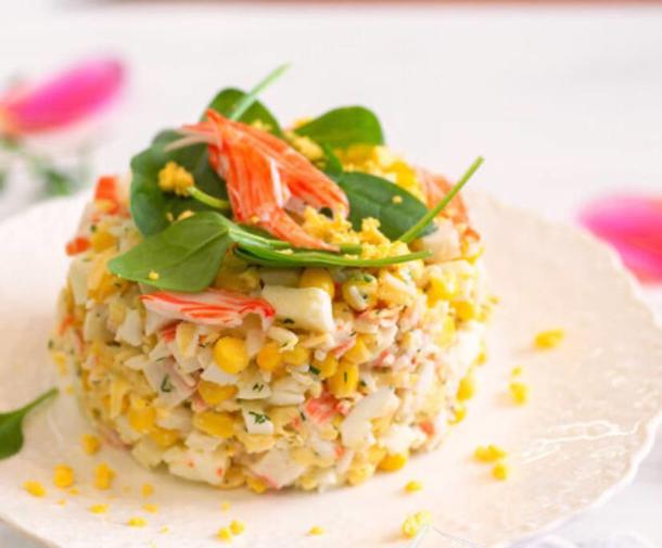 Салат крабовый Салат крабовый