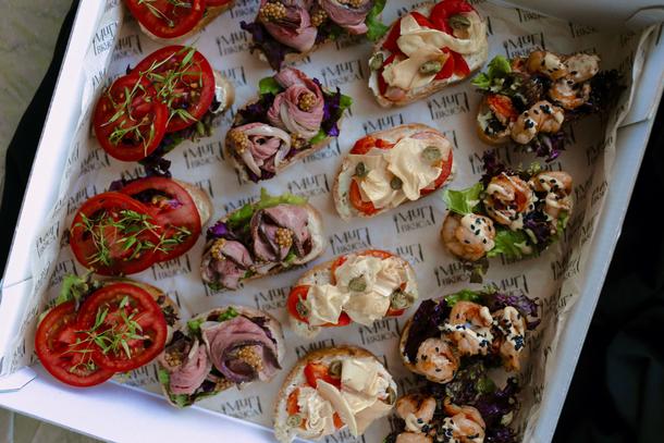 Сет брускетт "Изыск" (16 шт) Сет брускетт "Изыск" (16 шт)