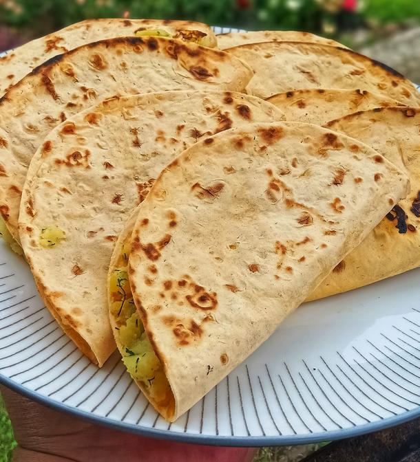 Тартилья с картофелем и сыром