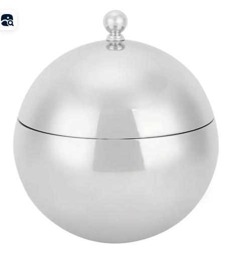 Шар металлический (чаша для льда)