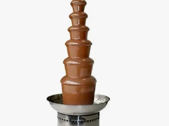 Аренда шоколадного фонтана высотой 100 см на 200 чел в Санкт-Петербурге
