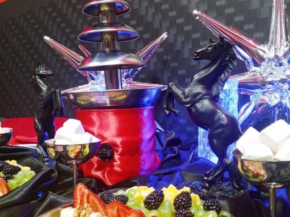 Шоколадный фонтан (МОЛОЧНЫЙ) на 10 персон в Санкт-Петербурге