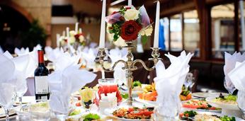 Банкет на 25 персон с велком закусками