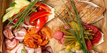 Холодные закуски на 9 персон