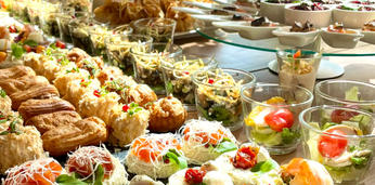 Вкусное меню с постными блюдами в офис на 8 персон