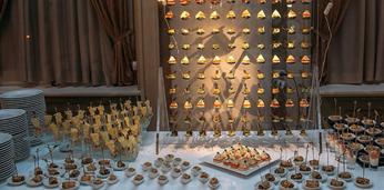 Фуршет с горячими закусками и обслуживанием на 30 персон