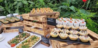 Фуршет с горячей закуской на 25 персон с доставкой