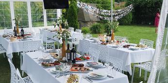 Очень сытное банкетное меню на 20-30 персон