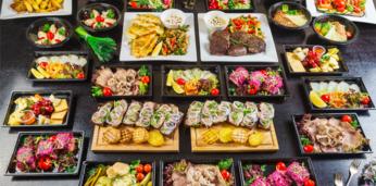 Фуршет с горячими закусками на 70 персон