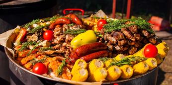 Барбекю на 30 персон