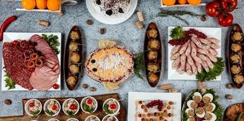 Праздничное застолье на 5 персон