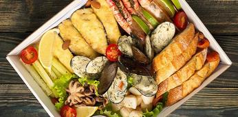 Сет "Морской" коллекция морепродуктов на 2-4 персоны